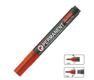 Officemate μαρκαδ. ανεξίτ. επαναγεμιζόμενος κόκκινος στρογγ. μύτη