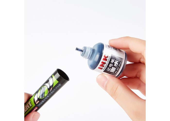 Μελάνι για ανεξίτηλο μαρκαδόρο μαύρο 20ml