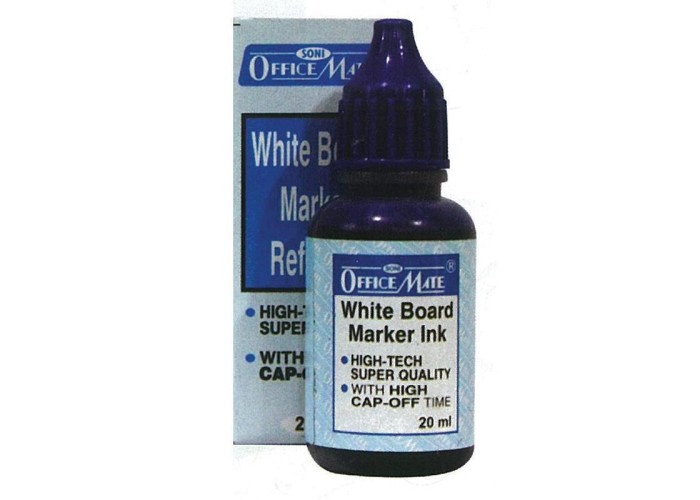 Officemate μελάνι για μαρκαδόρο πίνακα κόκκινο 20ml