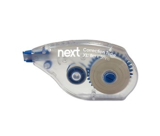 Next διορθωτική ταινία 5χιλ. x 8μ. XL σε blister Next διορθωτική ταινία 5χιλ. x 8μ. XL σε blister