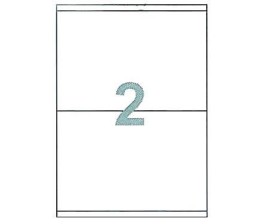 Fleks ετικέτες αυτοκόλλητες λευκές Α4 210x148,1mm 100φ Fleks ετικέτες αυτοκόλλητες λευκές Α4 210x148,1mm 100φ