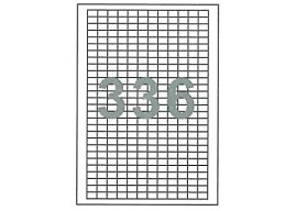 Fleks ετικέτ. αυτοκόλ. λευκές 15x10mm 336/φ 100φ Α4 Fleks ετικέτ. αυτοκόλ. λευκές 15x10mm 336/φ 100φ Α4