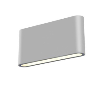 Απλίκα slim LED 2Χ6W γκρι Y9x17,5x3εκ. Απλίκα slim LED 2Χ6W γκρι Y9x17,5x3εκ.