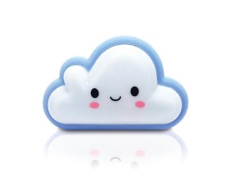 Φωτάκι νυκτός LED 1W Σύννεφο Y5,5x9x3εκ. με διακόπτη Φωτάκι νυκτός LED 1W Σύννεφο Y5,5x9x3εκ. με διακόπτη