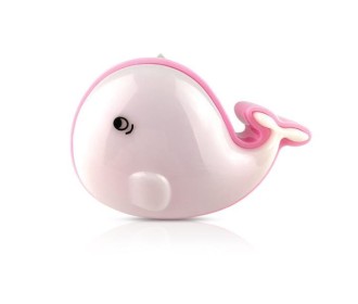 Φωτάκι νυκτός LED 0,5W Φαλαινάκι Y8x11x4εκ. με διακόπτη Φωτάκι νυκτός LED 0,5W Φαλαινάκι Y8x11x4εκ. με διακόπτη