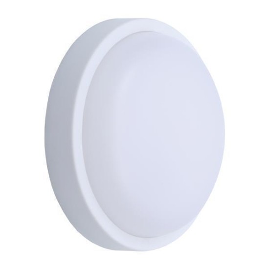 Φωτιστικό τοίχου LED 12W στρογγυλό λευκό 12W Ø17x5εκ. ύψος 3000K Φωτιστικό τοίχου LED 12W στρογγυλό λευκό 12W Ø17x5εκ. ύψος 3000K