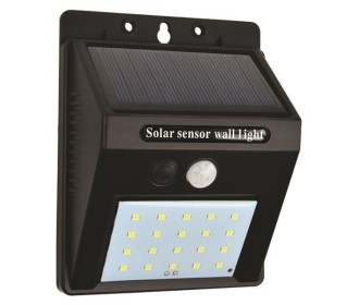 Φωτιστικό τοίχου φωτοβολταϊκό με φωτοκύτταρο 0,55W 6500Κ 9,8x12,6x5εκ. Φωτιστικό τοίχου φωτοβολταϊκό με φωτοκύτταρο 0,55W 6500Κ 9,8x12,6x5εκ.