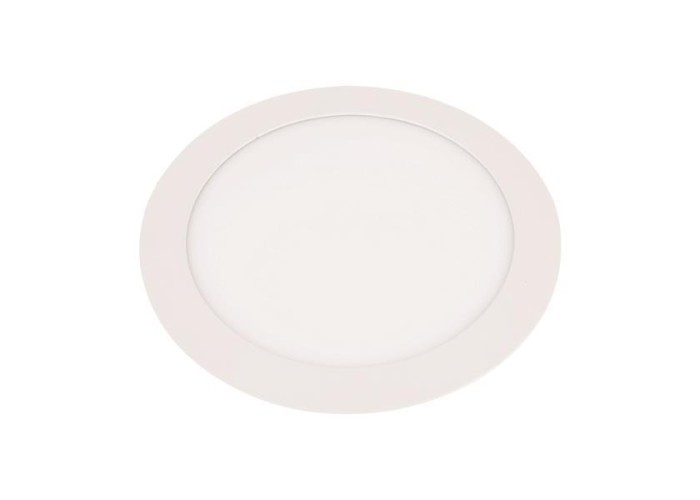Φωτιστικό χωνευτό LED SLIM 20W σατινέ Ø22,5x1εκ.