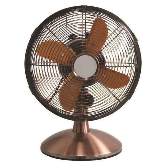 Ανεμιστήρας επιτραπέζιος 40W χάλκινος Ø30x42εκ. Ανεμιστήρας επιτραπέζιος 40W χάλκινος Ø30x42εκ.