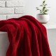 Κουβέρτα υπέρδιπλη κόκκινη βελουτέ από 100% polyester 220x240εκ. Κουβέρτα υπέρδιπλη κόκκινη βελουτέ από 100% polyester 220x240εκ.