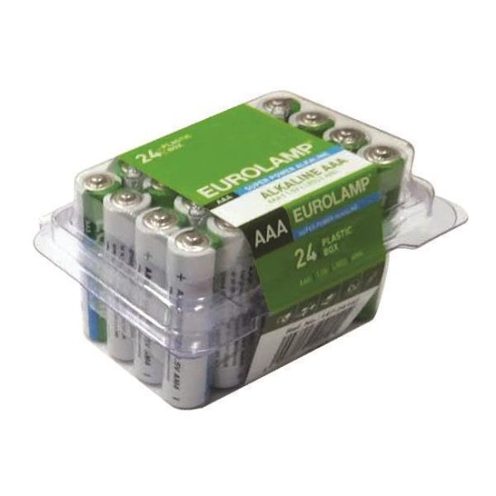 Μπαταρίες Αλκαλικές 1,5V ΑΑA LR03 24τεμ. value pack