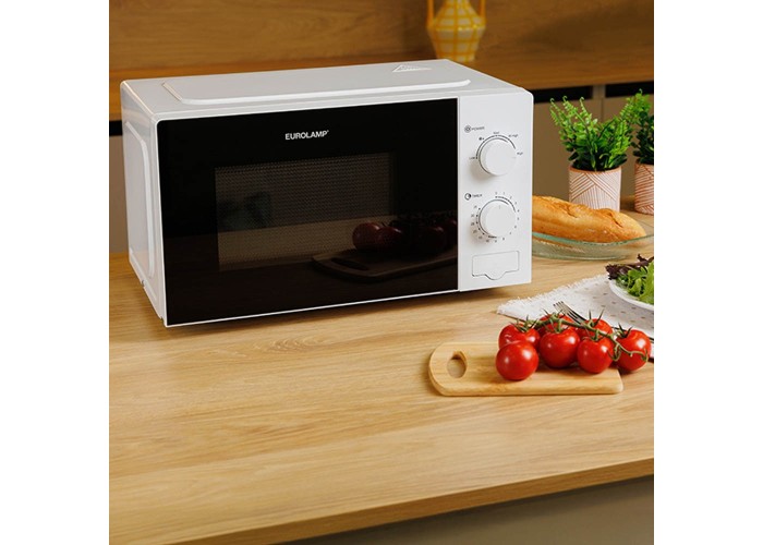 Φούρνος Μικροκυμάτων 20L λευκός 700W Υ26,3χ45,5χ34,1εκ. Φούρνος Μικροκυμάτων 20L λευκός 700W Υ26,3χ45,5χ34,1εκ.