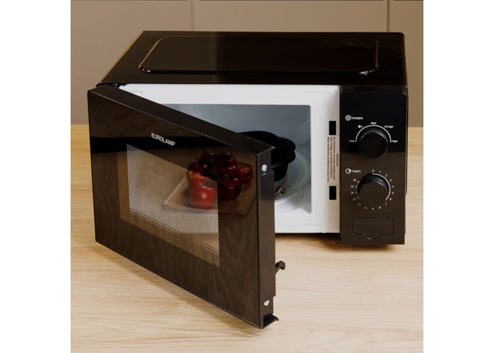 Φούρνος Μικροκυμάτων 20L μαύρος 700W Υ26,3χ45,5χ34,1εκ. Φούρνος Μικροκυμάτων 20L μαύρος 700W Υ26,3χ45,5χ34,1εκ.