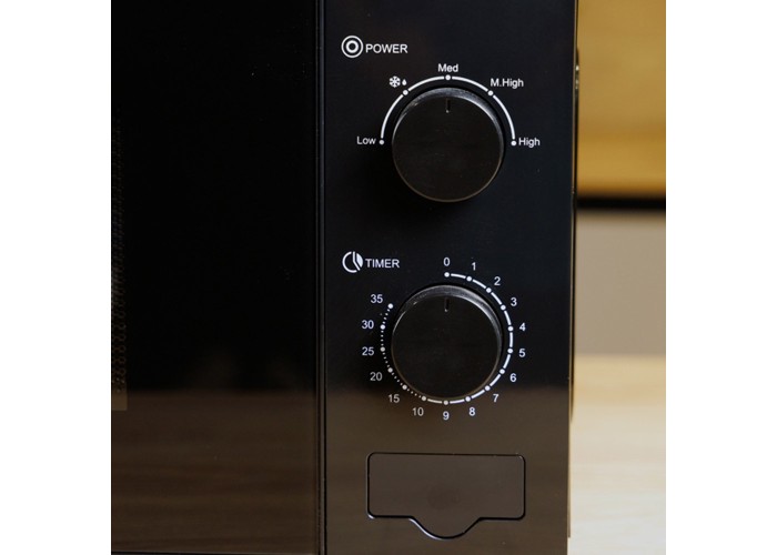 Φούρνος Μικροκυμάτων 20L μαύρος 700W Υ26,3χ45,5χ34,1εκ. Φούρνος Μικροκυμάτων 20L μαύρος 700W Υ26,3χ45,5χ34,1εκ.