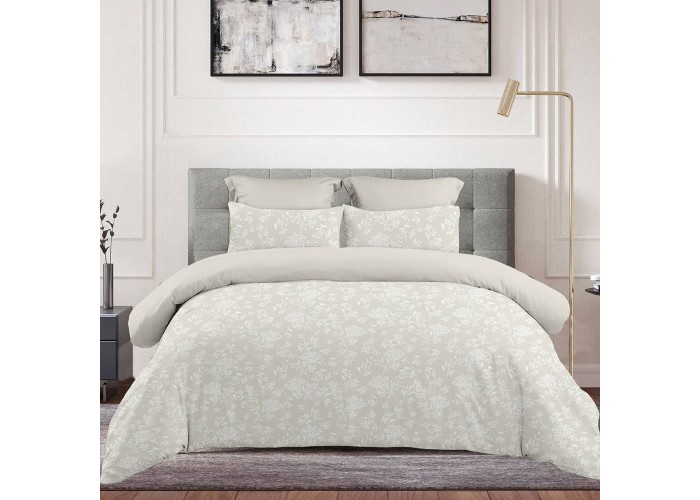 Σετ υπέρδιπλα σεντόνια Amaryllis μπεζ από 100% βαμβάκι 245x260εκ. Σετ υπέρδιπλα σεντόνια Amaryllis μπεζ από 100% βαμβάκι 245x260εκ.