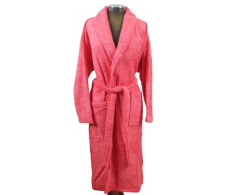 Μπουρνούζι fresh χωρίς κουκούλα coral large Μπουρνούζι fresh χωρίς κουκούλα coral large