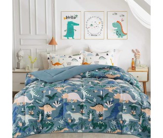 Κουβερτοπάπλωμα παιδικό dinosaurs 160x220εκ.