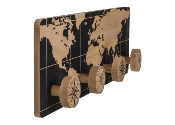 Κρεμάστρα με 4 θέσεις ξύλινη  Κρεμάστρα με 4 θέσεις ξύλινη