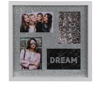 Κορνίζα επιτοίχια ξύλινη 4 θέσεων  Κορνίζα επιτοίχια ξύλινη 4 θέσεων