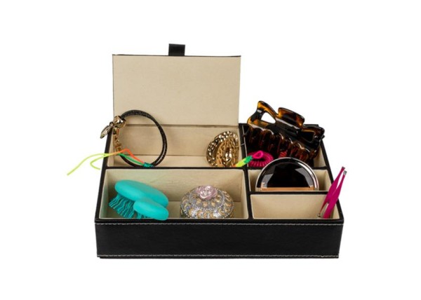 Organizer για καλλυντικά ή κοσμήματα από τεχνητό δέρμα 25x18εκ. Organizer για καλλυντικά ή κοσμήματα από τεχνητό δέρμα 25x18εκ.