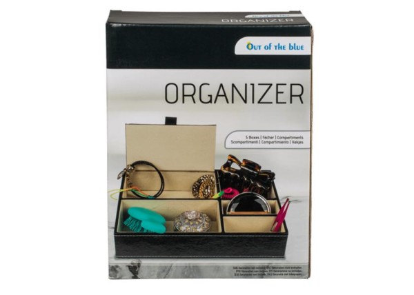 Organizer για καλλυντικά ή κοσμήματα από τεχνητό δέρμα 25x18εκ. Organizer για καλλυντικά ή κοσμήματα από τεχνητό δέρμα 25x18εκ.