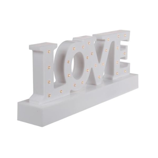 Φωτιστικό-πινακίδα «Love» με 27 led Y13,1x31,2x6,5εκ. Φωτιστικό-πινακίδα «Love» με 27 led Y13,1x31,2x6,5εκ.