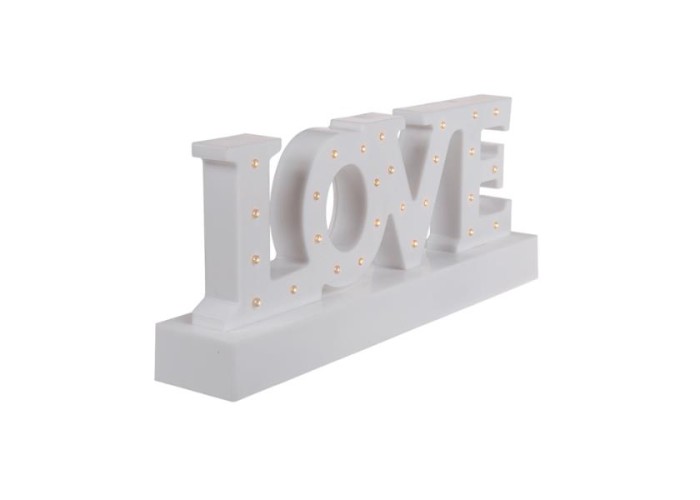 Φωτιστικό-πινακίδα «Love» με 27 led Y13,1x31,2x6,5εκ. Φωτιστικό-πινακίδα «Love» με 27 led Y13,1x31,2x6,5εκ.