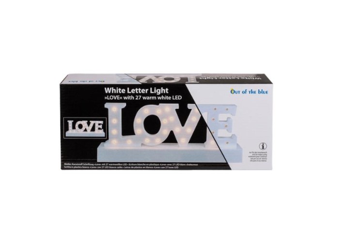 Φωτιστικό-πινακίδα «Love» με 27 led Y13,1x31,2x6,5εκ. Φωτιστικό-πινακίδα «Love» με 27 led Y13,1x31,2x6,5εκ.
