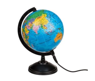 Υδρόγειος σφαίρα - φωτιστικό με καλώδιο usb Ø15,5εκ. Υδρόγειος σφαίρα - φωτιστικό με καλώδιο usb Ø15,5εκ.