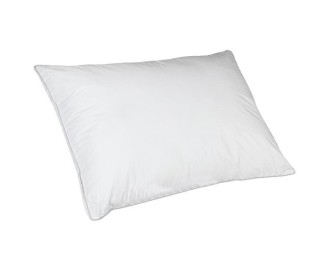 Μαξιλάρι ύπνου 850gr A' ποιότητα μέτριο 50x70εκ. με γκρι ρέλι Μαξιλάρι ύπνου 850gr A' ποιότητα μέτριο 50x70εκ. με γκρι ρέλι