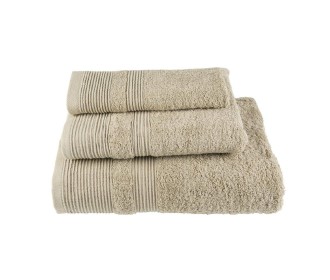 Πετσέτα μονόχρωμη 100% βαμβάκι πεννιε 550gsm 50x100εκ. μπεζ Πετσέτα μονόχρωμη 100% βαμβάκι πεννιε 550gsm 50x100εκ. μπεζ