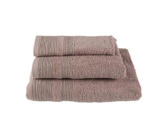 Πετσέτα μονόχρωμη 100% βαμβάκι πεννιε 550gsm 80x150εκ. dusty rose Πετσέτα μονόχρωμη 100% βαμβάκι πεννιε 550gsm 80x150εκ. dusty rose