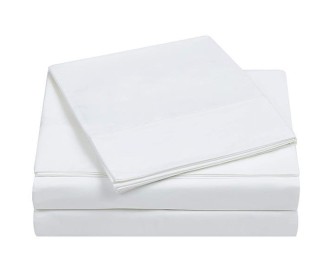 Μαξιλαροθήκη 144 κλωστών 80% βαμβακερό 20% πολυέστερ 52x72εκ. λευκή Μαξιλαροθήκη 144 κλωστών 80% βαμβακερό 20% πολυέστερ 52x72εκ. λευκή