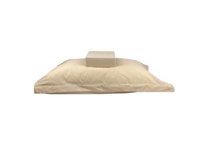 Μαξιλαροθήκες Oxford Πεννιέ Beige από 100% βαμβάκι 52x72εκ. σετ 2 τμχ.