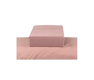 Σεντόνι μονό Πεννιέ Dusty Rose από 100% βαμβάκι 170x270εκ.