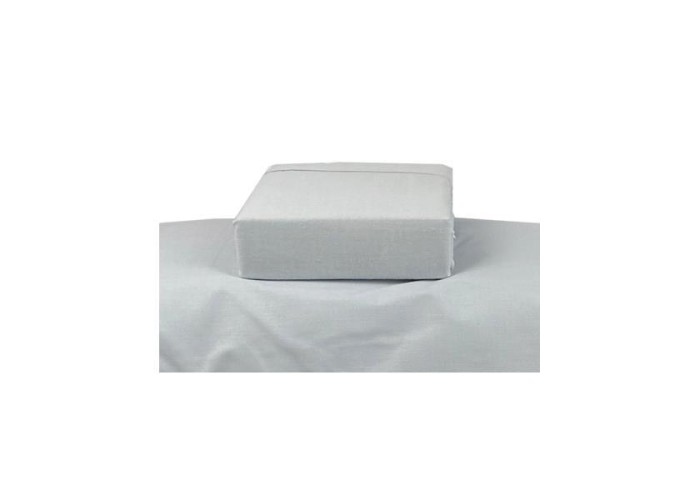 Σεντόνι μονό Πεννιέ Grey από 100% βαμβάκι 170x270εκ.