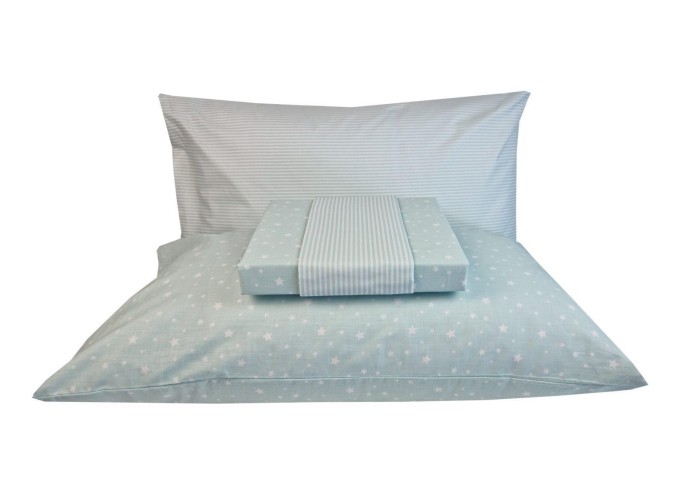 Σετ σεντόνια μονά PARADISO Mint από 100% βαμβάκι 170x260εκ. Σετ σεντόνια μονά PARADISO Mint από 100% βαμβάκι 170x260εκ.