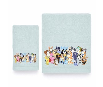 Σετ παιδικές πετσέτες Dogs Family 100% βαμβάκι πεννιε 480gsm