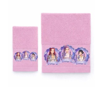 Σετ παιδικές πετσέτες Girls Band 100% βαμβάκι πεννιε 480gsm