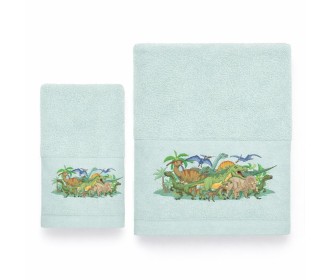 Σετ παιδικές πετσέτες Dinosaurs 100% βαμβάκι πεννιε 480gsm