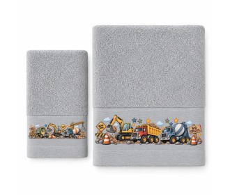 Σετ παιδικές πετσέτες Trucks II 100% βαμβάκι πεννιε 500gsm Σετ παιδικές πετσέτες Trucks II 100% βαμβάκι πεννιε 500gsm