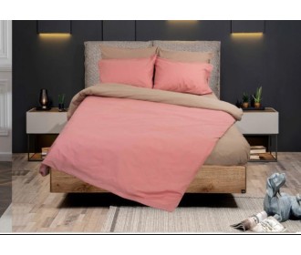 Σετ σεντόνια μονά RAINBOW Amethyst-Smoke από 50% βαμβάκι 160x250εκ.