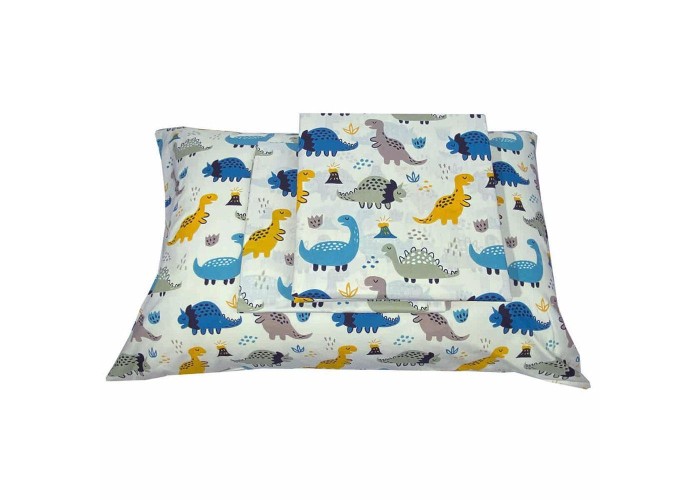 Σετ παιδικά σεντόνια μονά Dinosaurs από 100% βαμβάκι 175x260εκ. Σετ παιδικά σεντόνια μονά Dinosaurs από 100% βαμβάκι 175x260εκ.