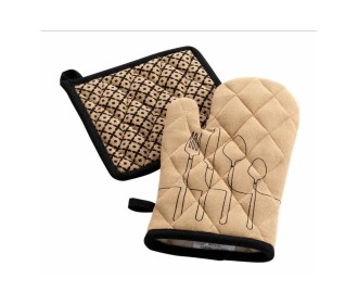 Σετ πιάστρα-γάντι φούρνου Σετ πιάστρα-γάντι φούρνου