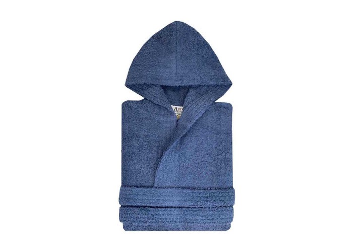 Μπουρνούζι παιδικό navy blue 12-14 ετών