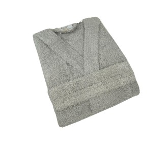 Μπουρνούζι με κουκούλα γκρι xlarge Μπουρνούζι με κουκούλα γκρι xlarge