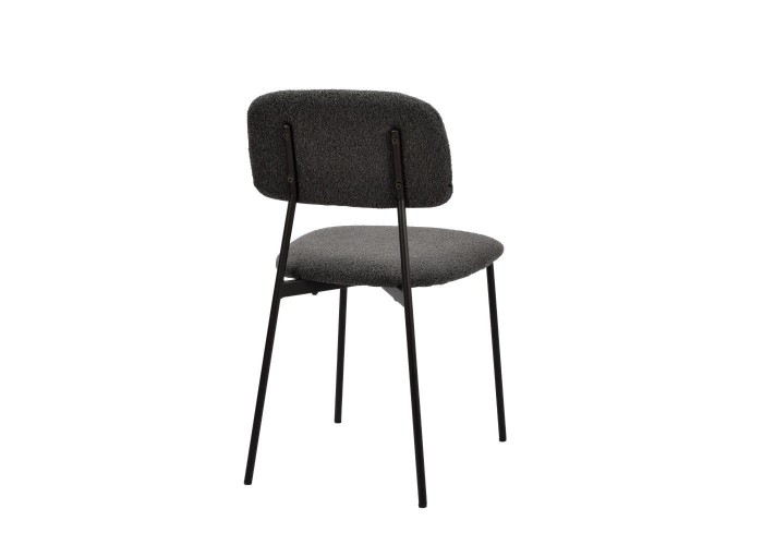 Καρέκλα μεταλλική Nextdeco Rosa σκούρο γκρι Υ81x47x52εκ. Καρέκλα μεταλλική Nextdeco Rosa σκούρο γκρι Υ81x47x52εκ.