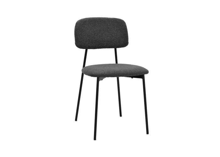 Καρέκλα μεταλλική Nextdeco Rosa σκούρο γκρι Υ81x47x52εκ. Καρέκλα μεταλλική Nextdeco Rosa σκούρο γκρι Υ81x47x52εκ.