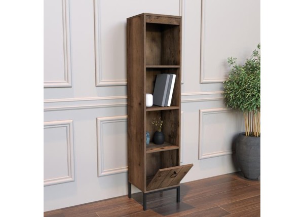 Βιβλιοθήκη καρυδί 40x35xΥ177 εκ. Βιβλιοθήκη καρυδί 40x35xΥ177 εκ.