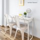 Καρέκλα μεταλλική Nextdeco Loft στοιβαζόμενη ivory 45x48xΥ85εκ Καρέκλα μεταλλική Nextdeco Loft στοιβαζόμενη ivory 45x48xΥ85εκ